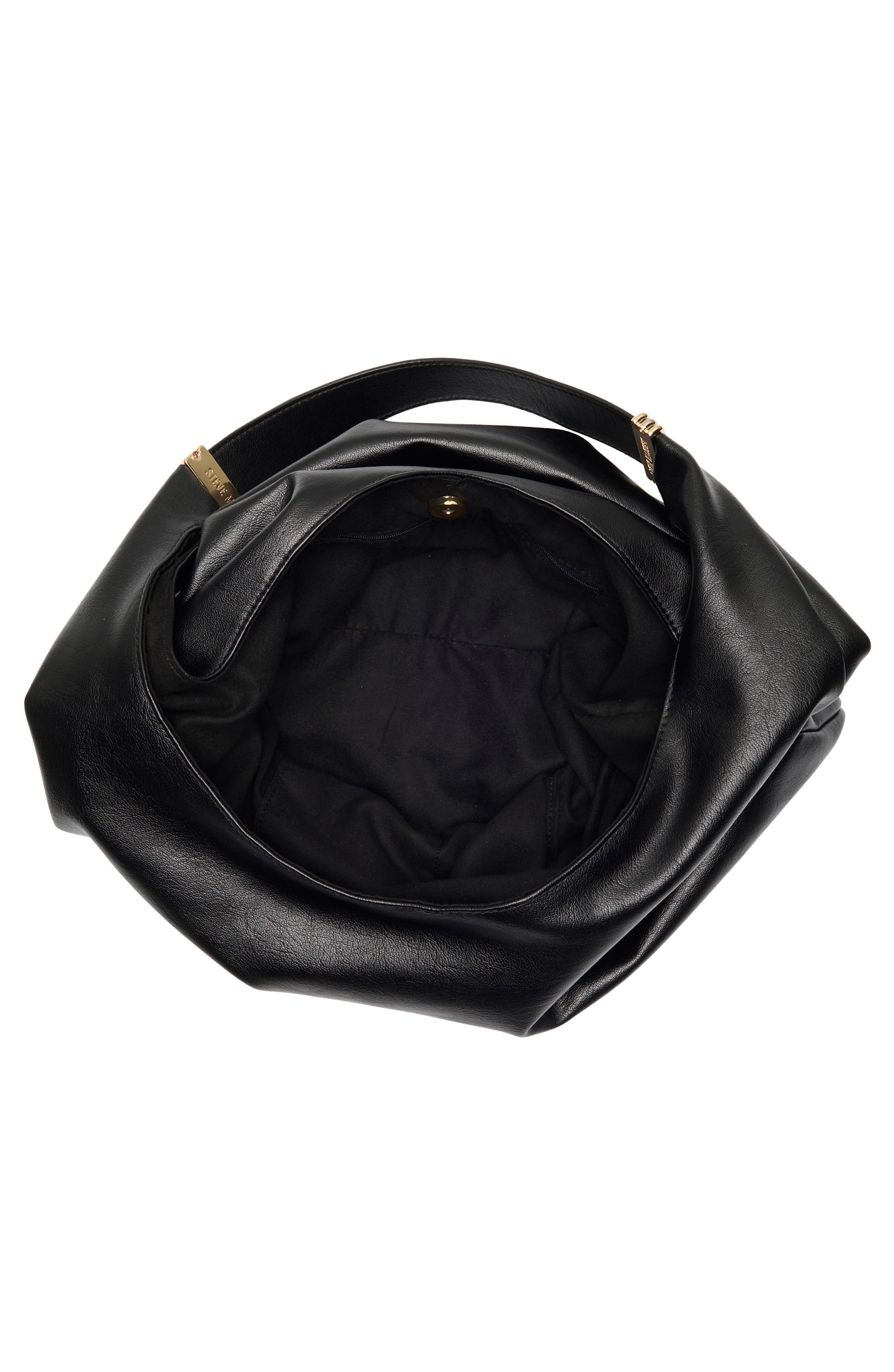 Steve Madden Nicola Hobo Bag, Alternate, color, Black