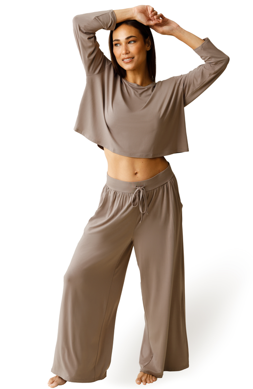 Kindred Bravely Aria Casual Lounge Pants In Brown