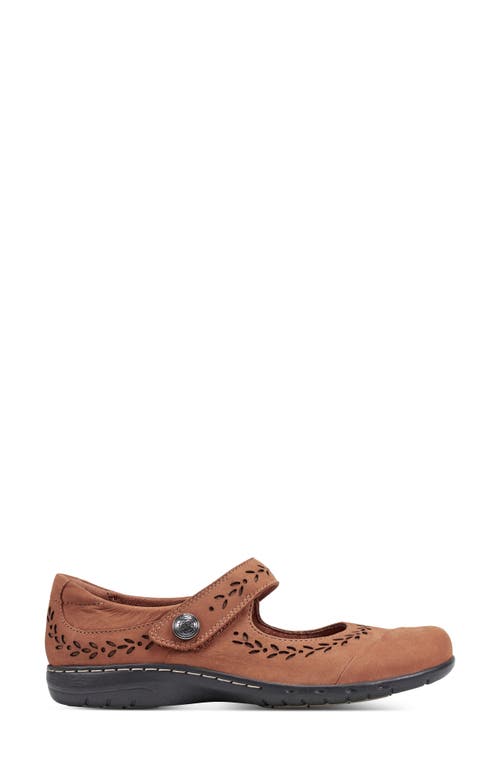 Shop Rockport Cobb Hill Perry Mary Jane Ballet Flat In Medium Natural