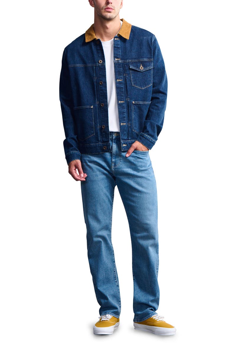 Roam Relaxed Straight Leg Jeans, Alternate, color, MID DENIM