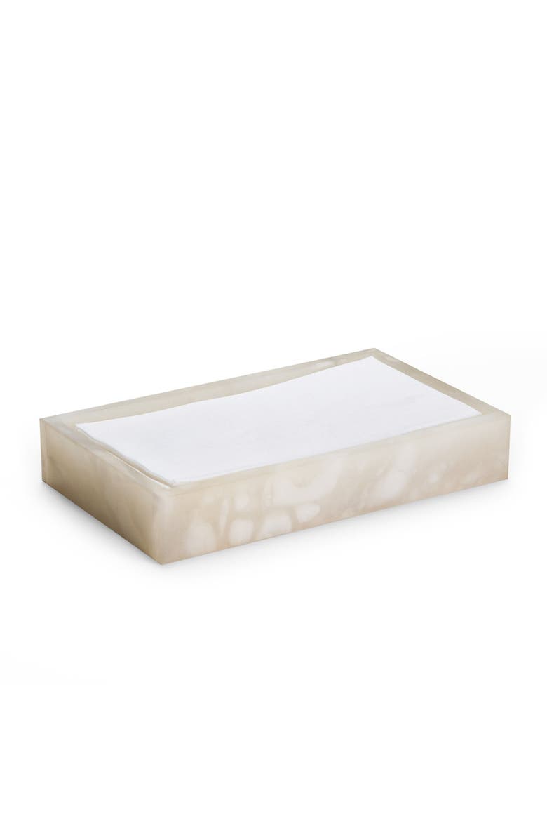 Alisa Cream Towel Tray, Main, color, IVORY