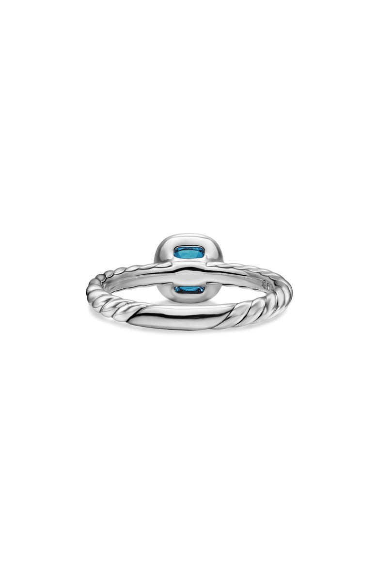 Mercer Cable Ring, Alternate, color, SILVER HAMPTON BLUE TOPAZ