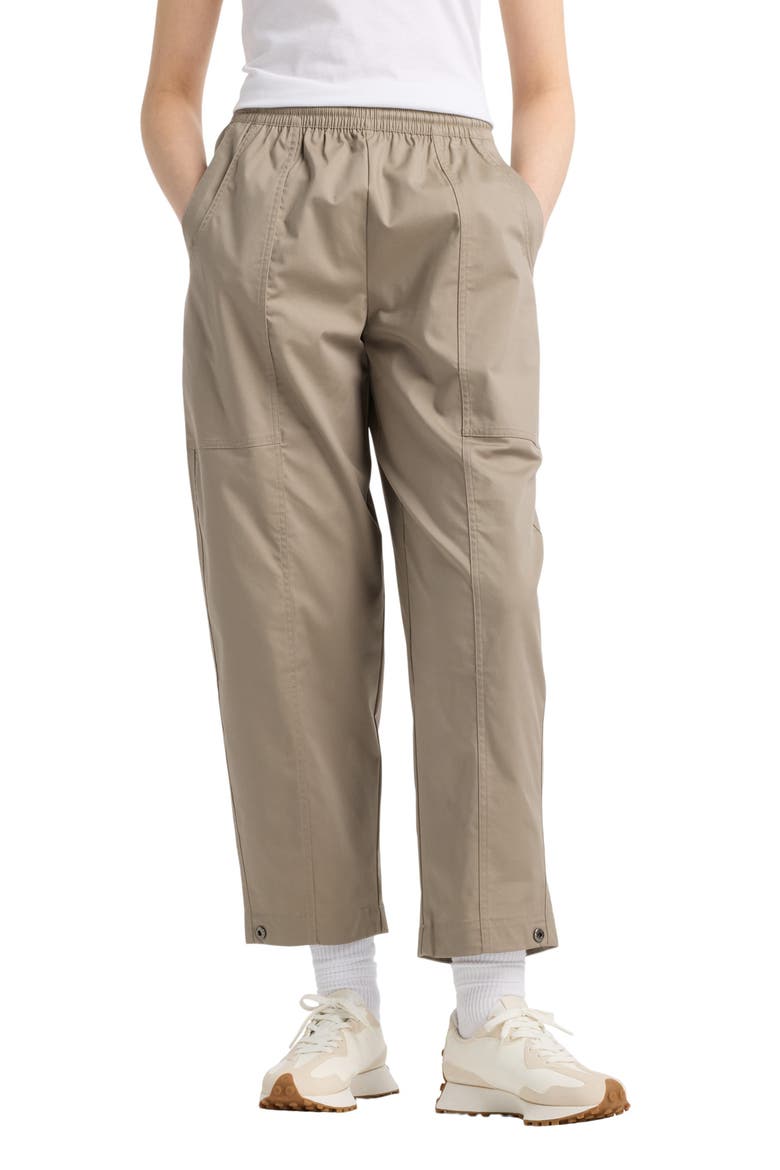 Crop Stretch Twill Utility Pants, Main, color, DOCKSIDE