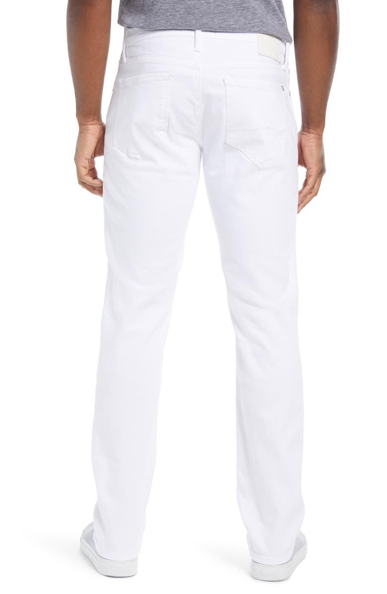 Mavi Jeans Marcus Slim Straight Leg Jeans, Alternate, color, Marcus Double White Supermove