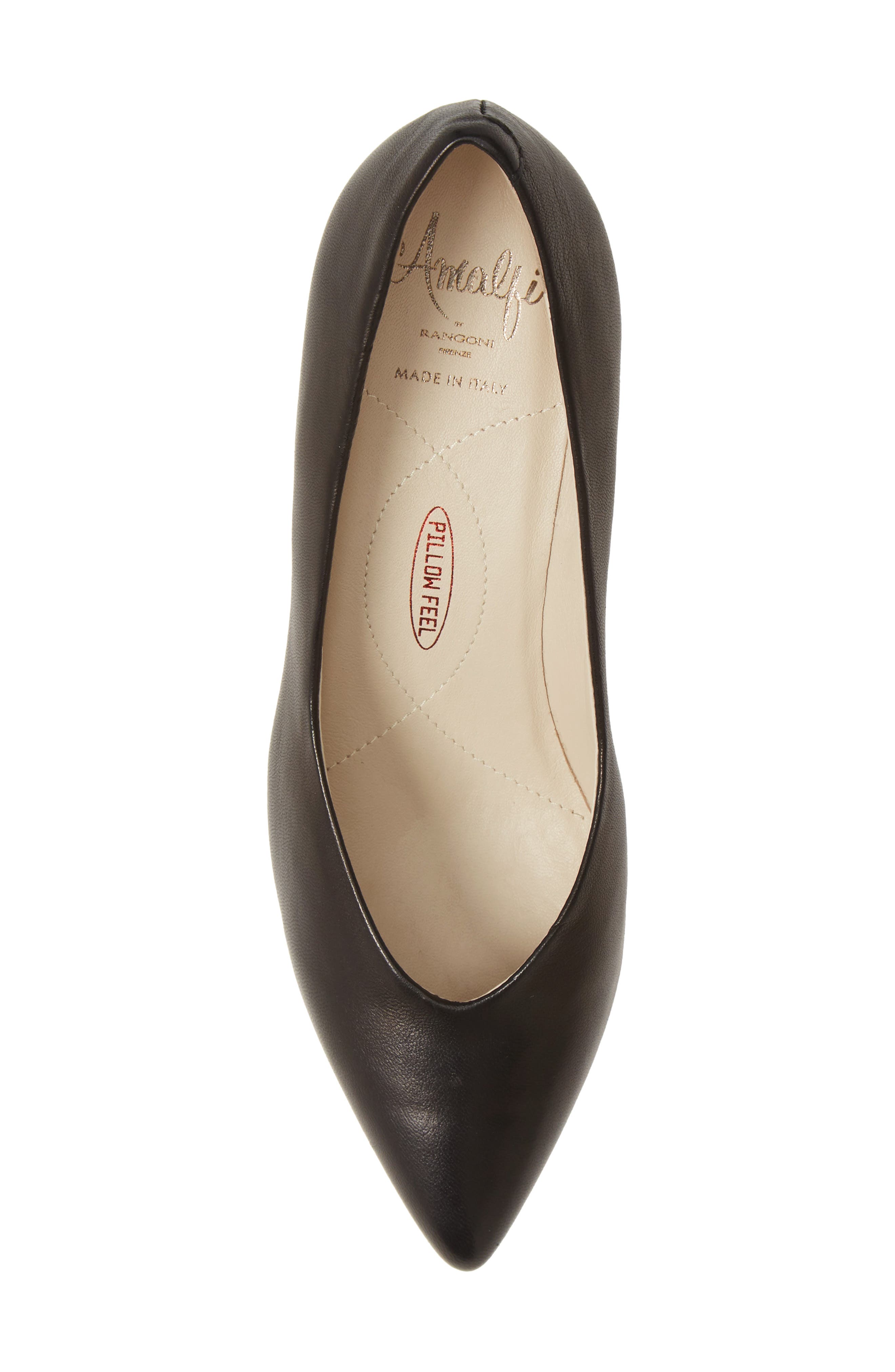 Amalfi by Rangoni Pascal Pump, Alternate, color, Black Parmasoft