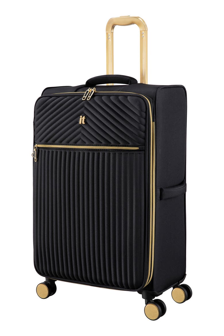 Esplanade 28-Inch Expandable Spinner Suitcase, Main, color, BLACK