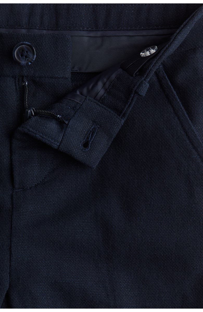 H&M Slim fit suit pants, Alternate, color, Navy Blue