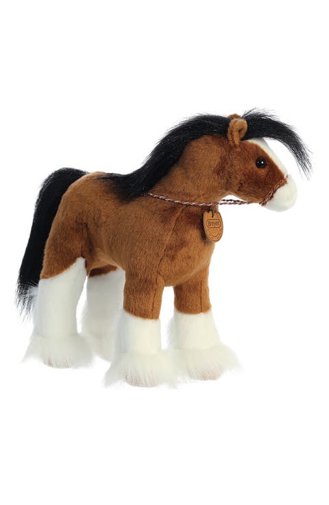 13-Inch Plush Horse