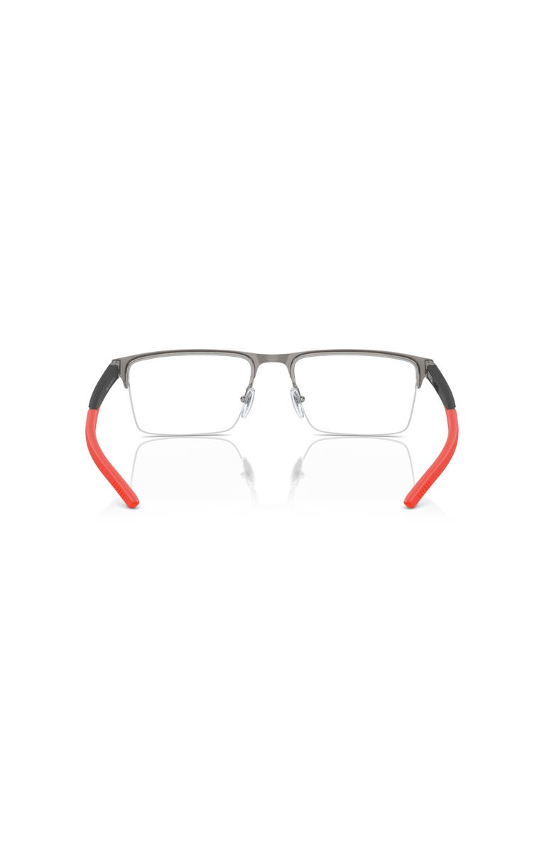 Scuderia Ferrari 55mm Rectangle optical glasses, Alternate, color, Grey