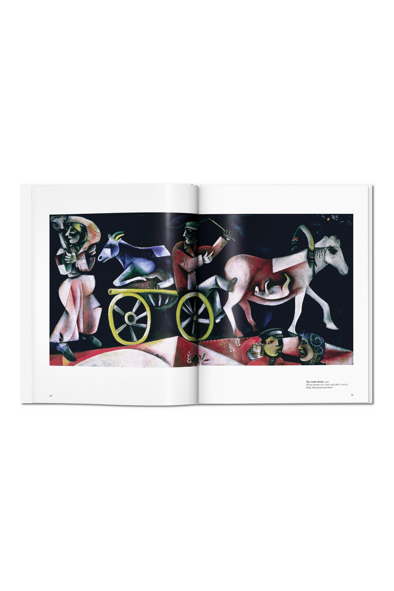 Chagall Book, Alternate, color, White