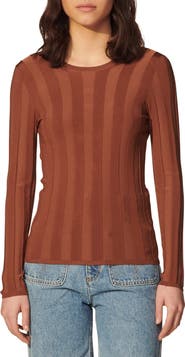 SANDRO Strappy Back Sweater