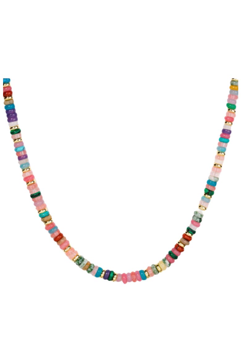 Olivia Gemstone Necklace, Main, color, Multicolored