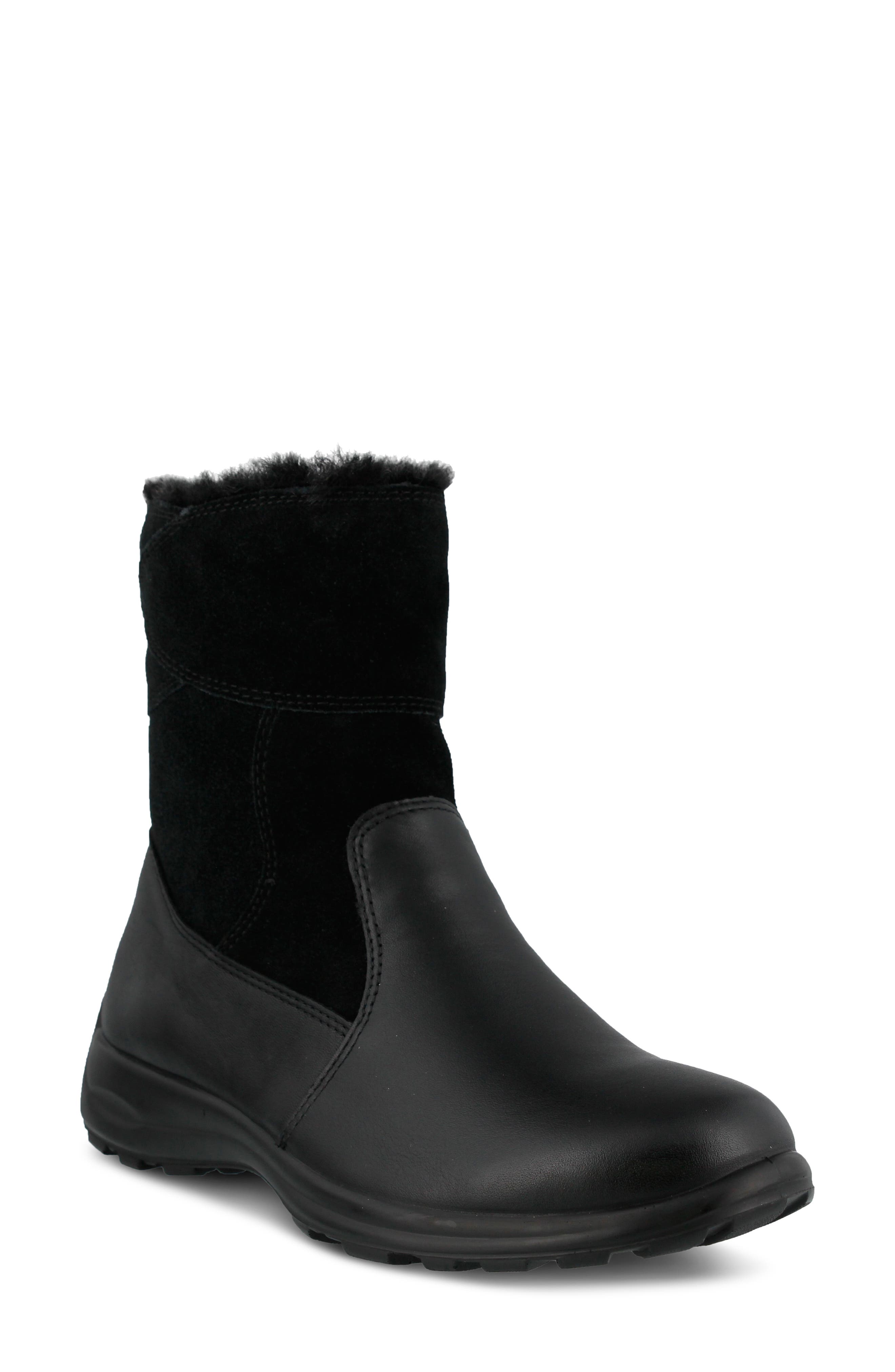 Fabrice Waterproof Boot, Main, color, BLACK