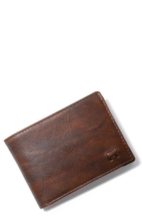 William Two Tone Bifold Wallet