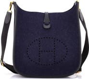 Pre-Owned Hermes Evelyne Bag Gen III Felt PM