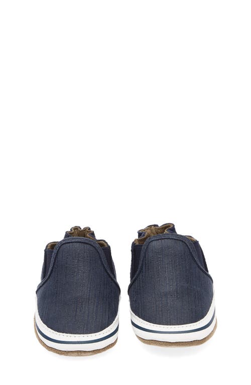 Robeez ® Liam Slip-on Crib Sneaker In Blue