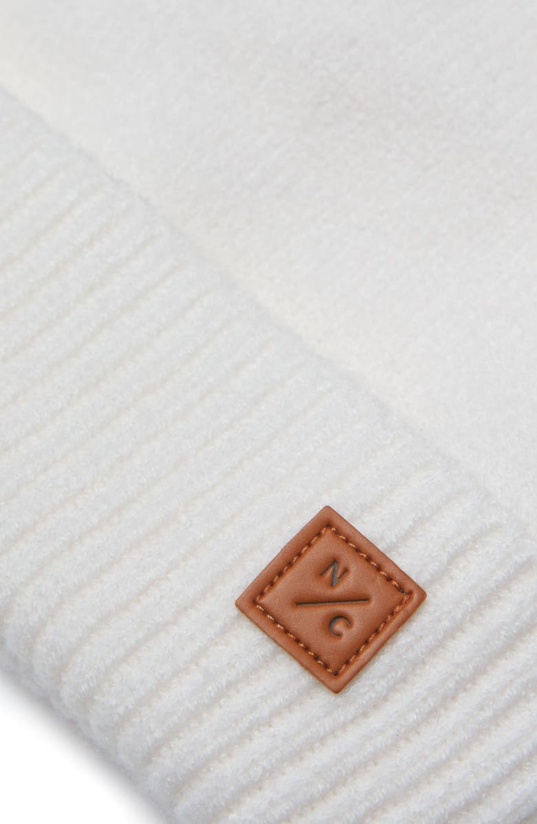 Northern Classics Knit Winter Hat with Faux Fur Pom, Alternate, color, Winter White