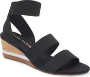 Anne Klein Barnett Wedge Ankle Strap Sandal