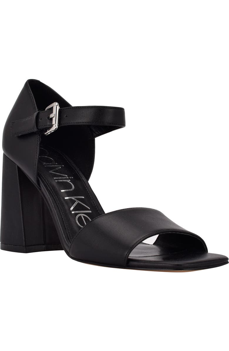 Calvin Klein Quelyn Block Heel Sandal, Main, color,