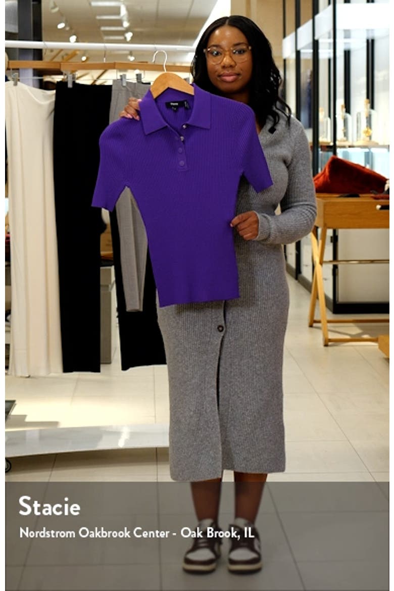 Rib Sweater Polo video