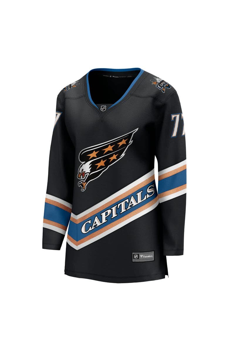 FANATICS Women's Fanatics TJ Oshie Black Washington Capitals Alternate 50th Anniversary Premier Breakaway Player Jersey, Alternate, color, Black