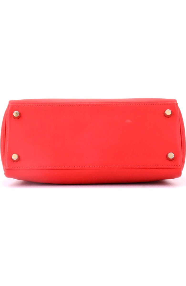 Pre-Owned Hermes Kelly Handbag Red Swift with Gold Hardware 25, Alternate, color, Rouge Tomate