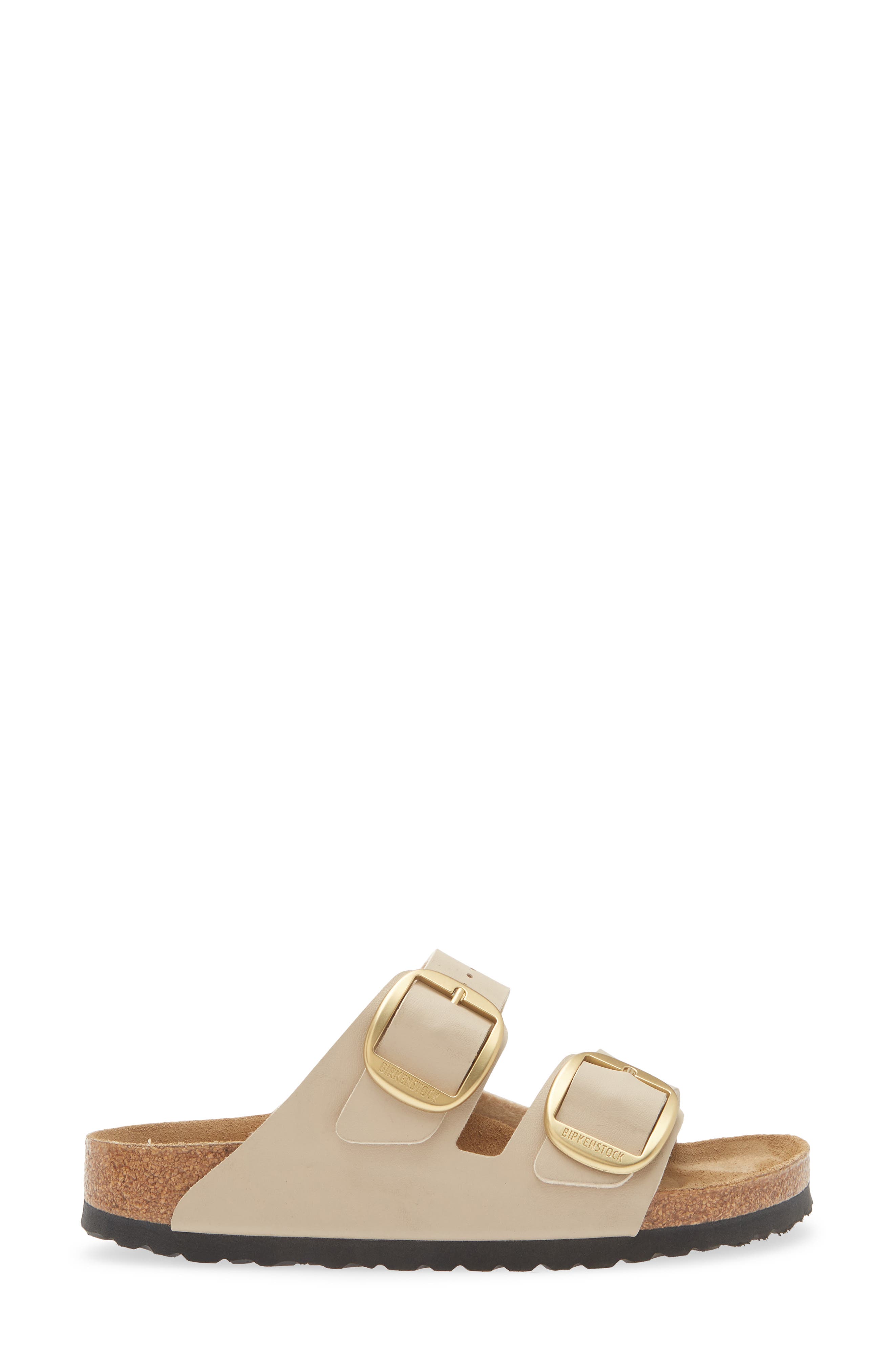 Arizona Big Buckle Slide Sandal, Alternate, color, SANDCASTLE