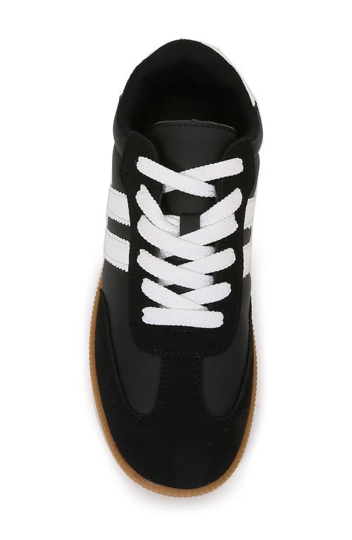 Berness Double Stripe Sneaker In Black