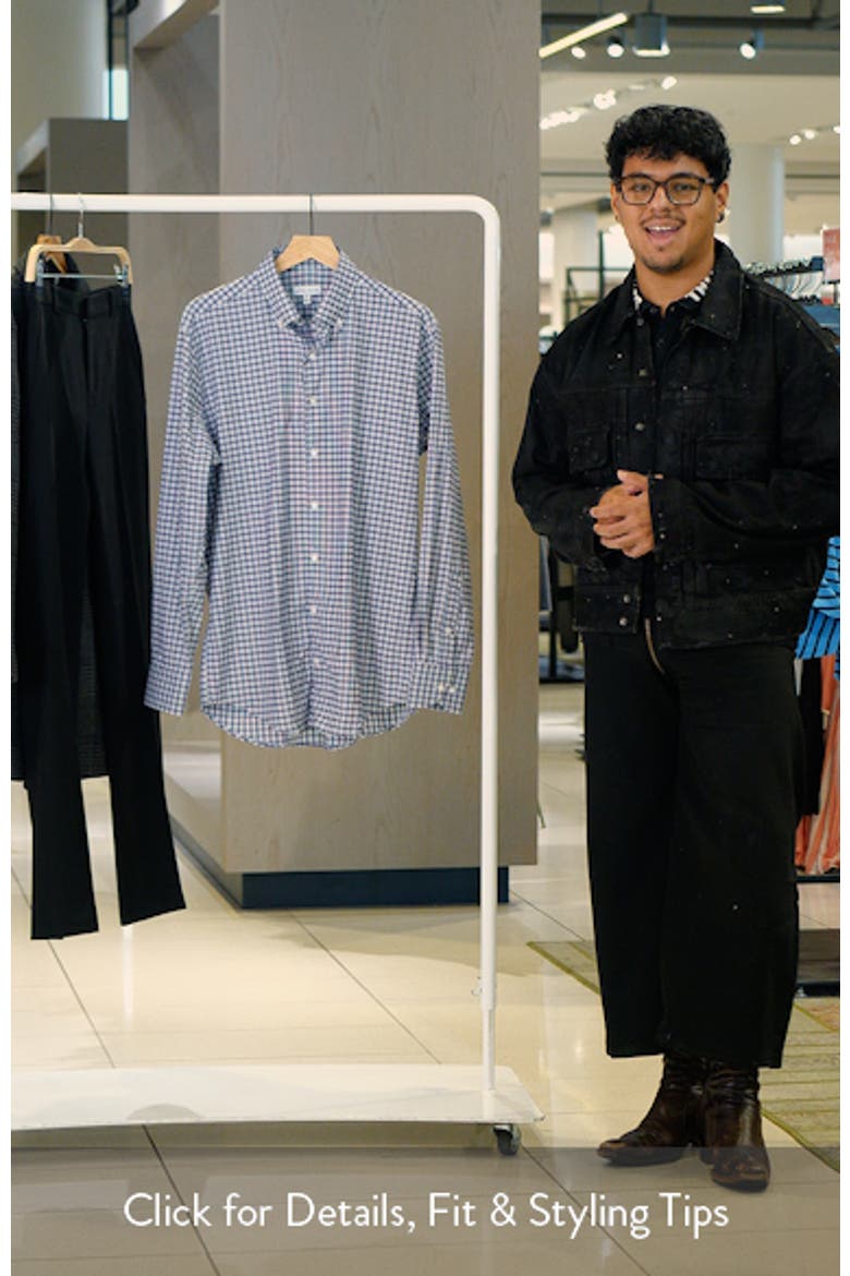 Clark Performance Twill Plaid Sport Shirt video