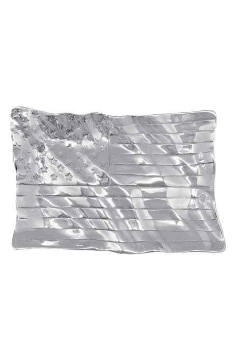 American Flag Medium Serving Tray