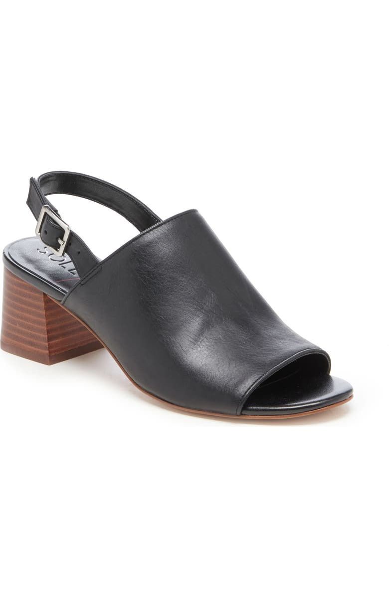 Sole Society Shawde Genuine Calf Hair Slingback Sandal, Main, color,