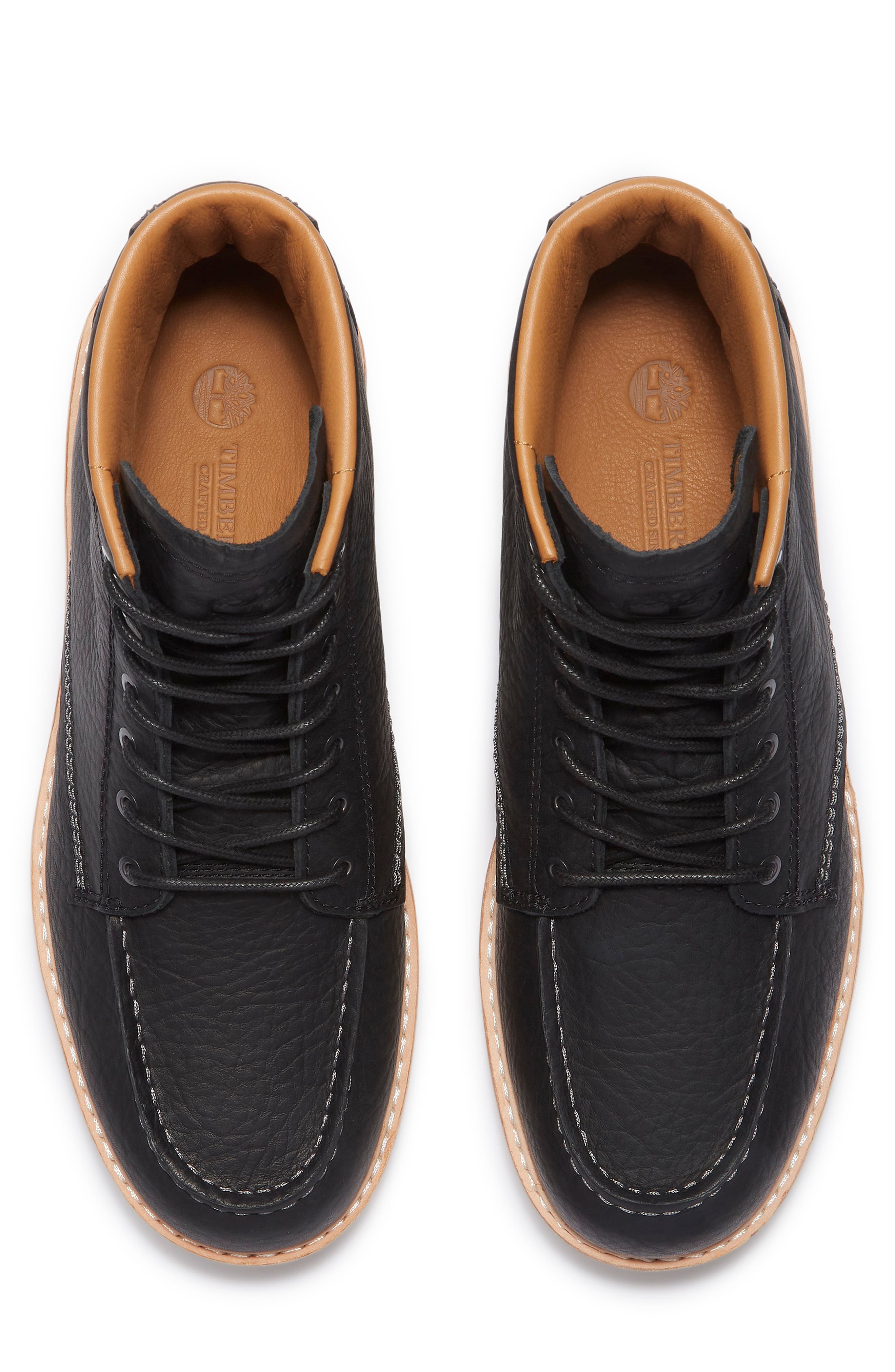 Timberland Oak Forge Boot, Alternate, color, Black Full Grain