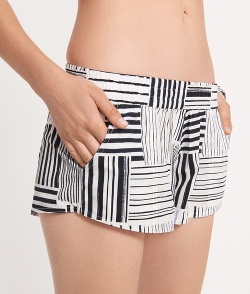 Ansea The Short Board Short In Stripe