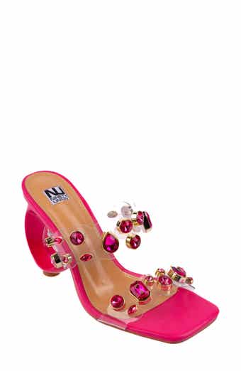 Joyful Embellished Slide Sandal
