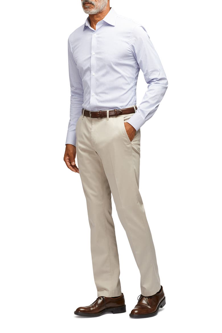 Weekday Warrior Slim Fit Dress Pants, Alternate, color, WEDNESDAY WHEATS
