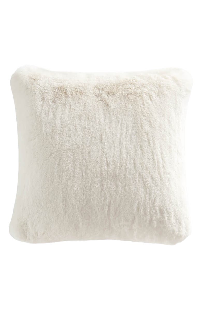 Sunday Citizen Faux Fur Accent Pillow, Main, color, 