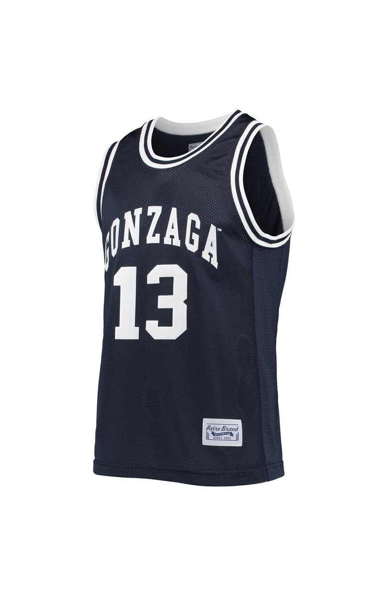 Retro Brand Men's Original Retro Brand Kelly Olynyk Navy Gonzaga Bulldogs Alumni Commemorative Classic Basketball Jersey, Alternate, color, 