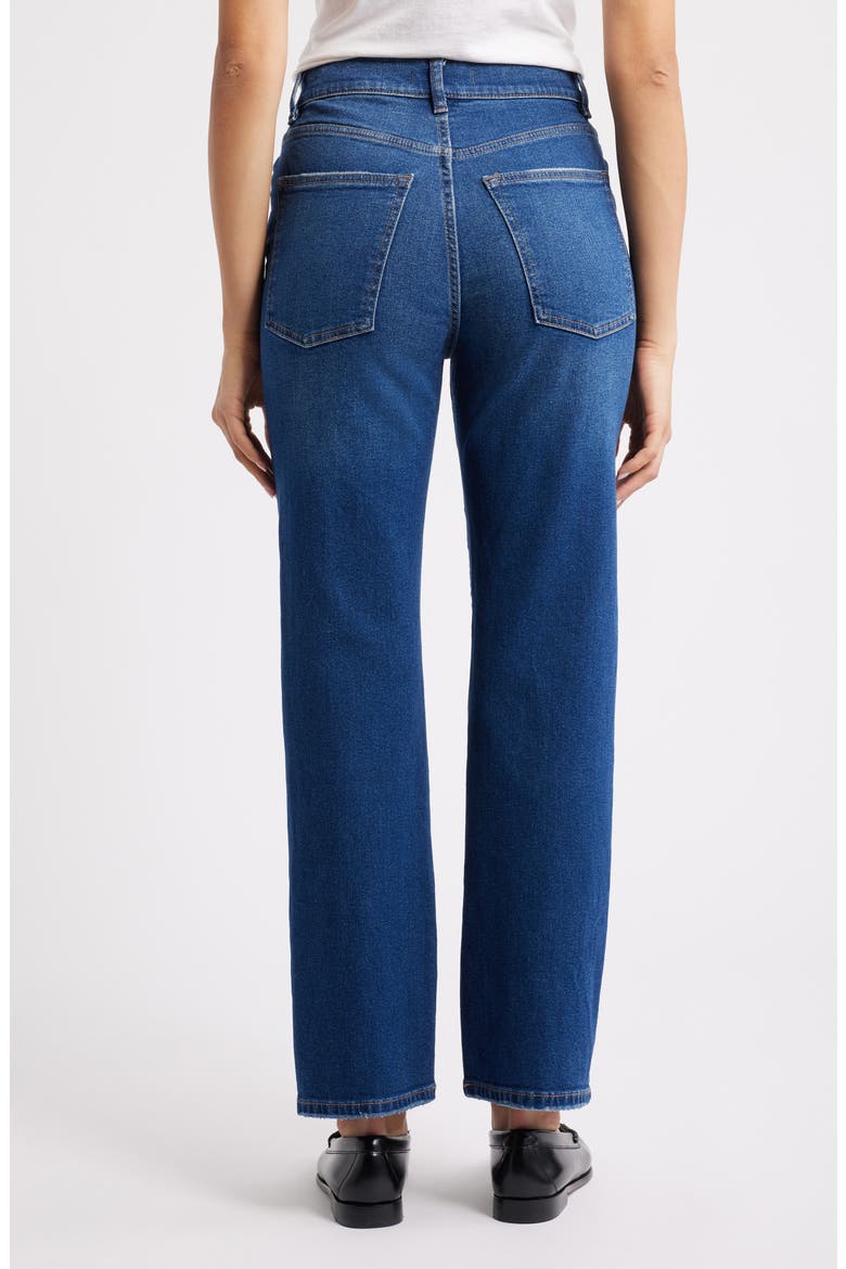 ASE High Waist Straight Leg Jeans, Alternate, color, ROLLING RIVER
