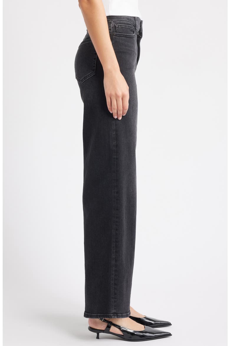 Le Slim Palazzo High Waist Wide Leg Jeans, Alternate, color, STARSHIP