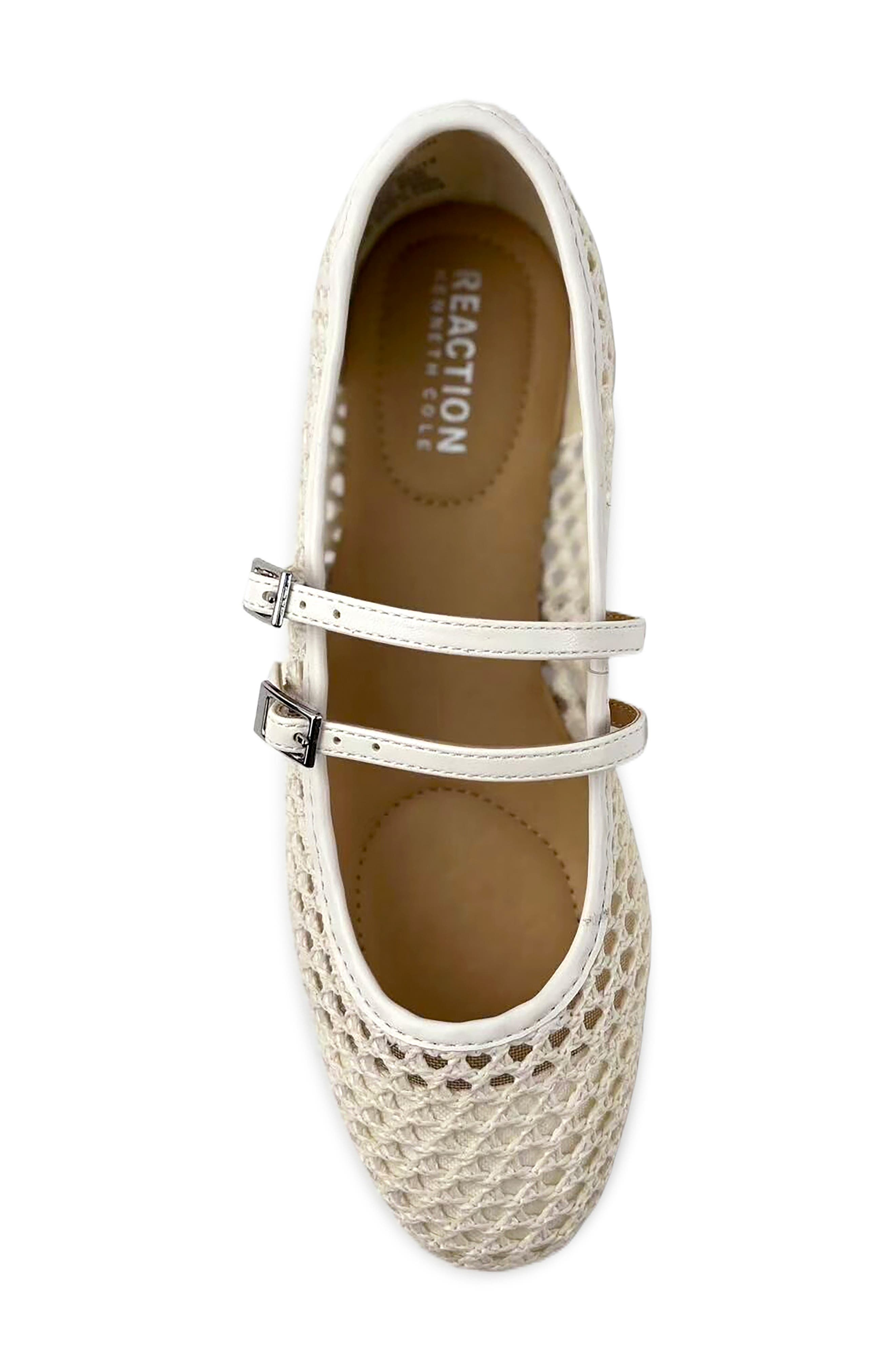 Malibu Crochet Flat, Alternate, color, IVORY RAFFIA