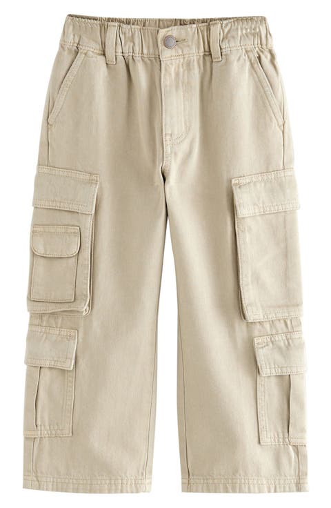 Kids' Utility Cargo Pocket Cotton Twill Pants (Little Kid & Big Kid)