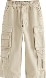 NEXT Kids' Utility Cargo Pocket Cotton Twill Pants