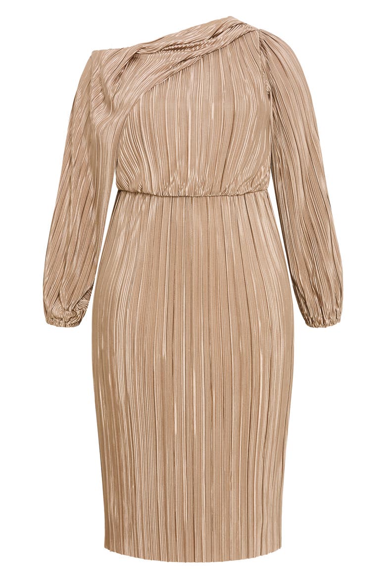 Jay Long Sleeve Midi Dress, Alternate, color, OYSTER