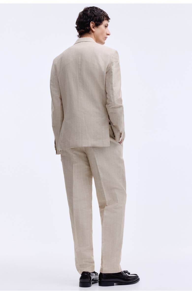H&M Regular-fit tailored pants, Alternate, color, Light Gray