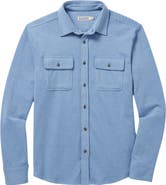 Fair Harbor Dunewood Stretch Flannel Button-Up Shirt