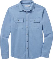 Fair Harbor Dunewood Stretch Flannel Button-Up Shirt
