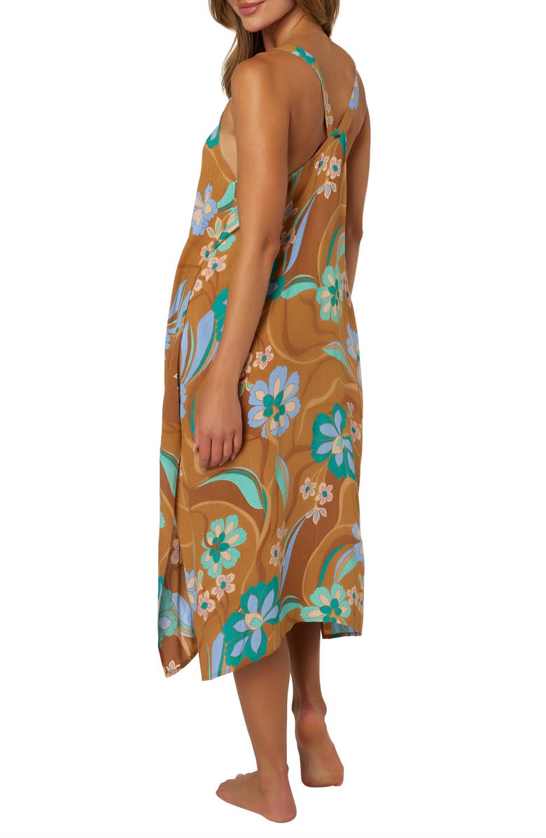 O'Neill Miranda Floral Cover-Up Dress, Alternate, color, 