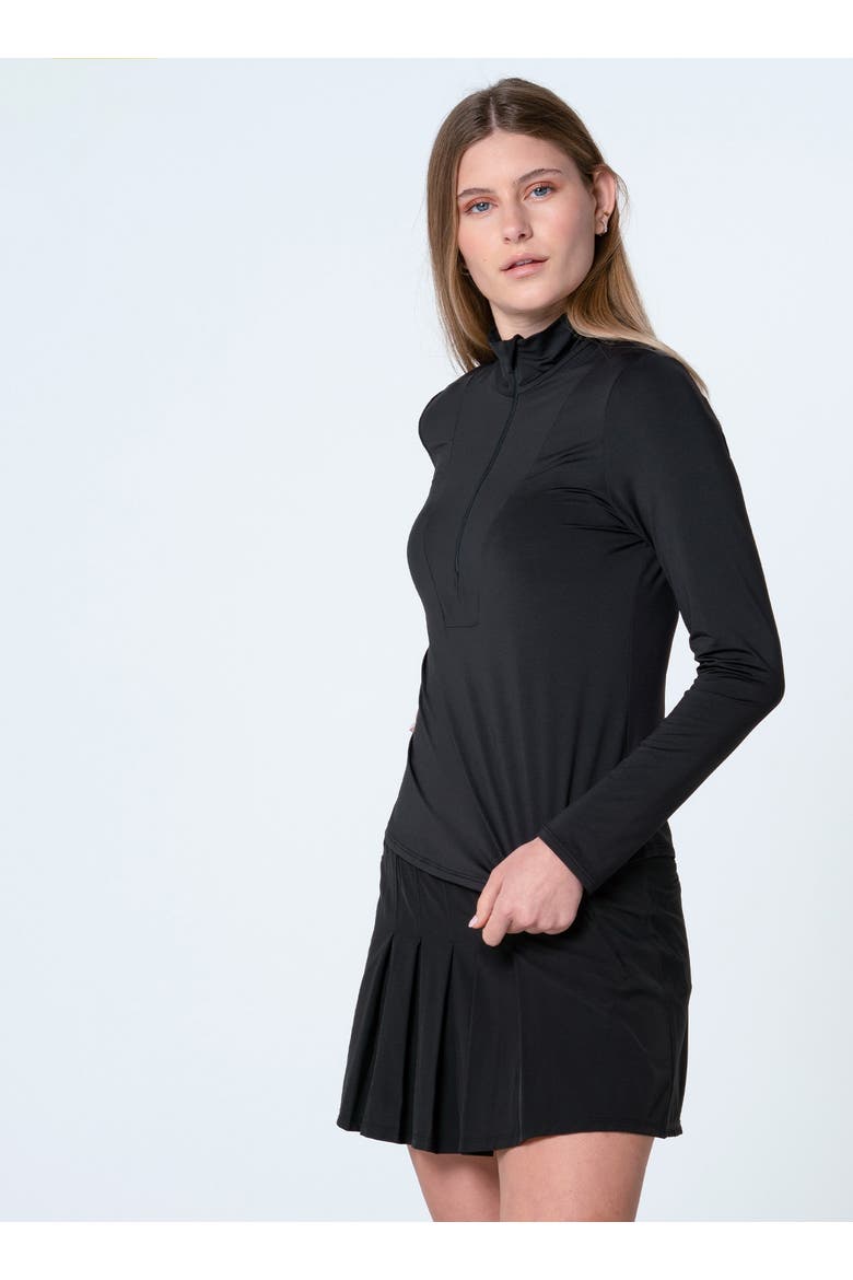 Free Play Zip Long Sleeve, Alternate, color, Black