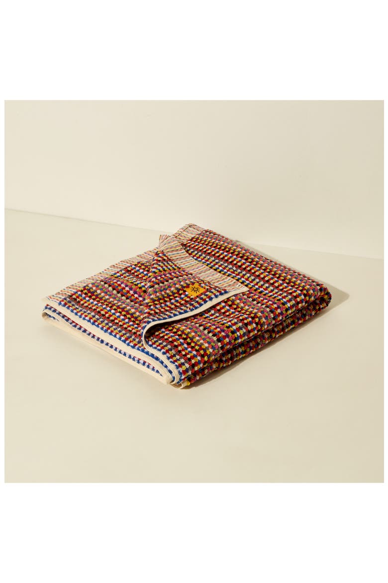 x GOODEE Organic Cotton Hammam Bath Towel, Alternate, color, MULTI