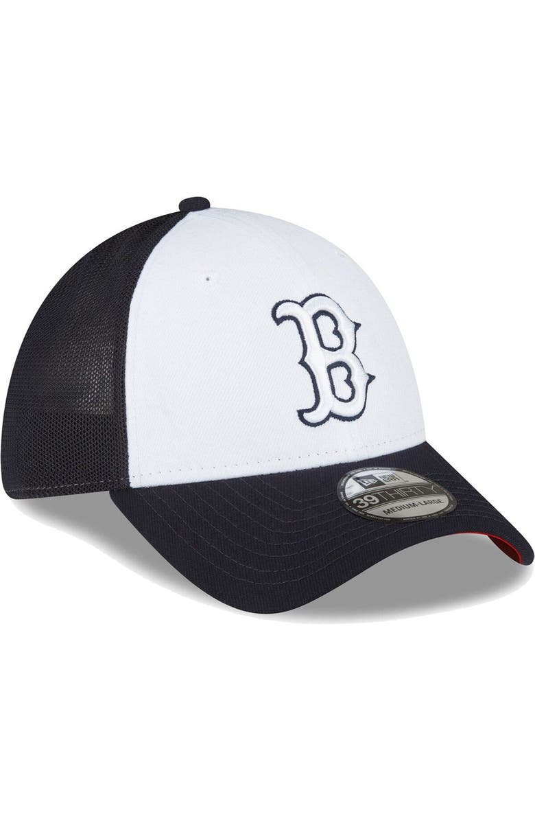 New Era Men's New Era Navy/White Boston Red Sox 2023 On-Field Batting Practice 39THIRTY Flex Hat, Alternate, color,